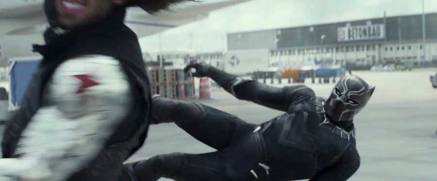Bucky vs Black Panther
